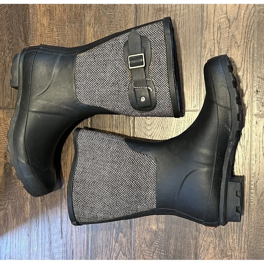 Chooka Women's Classic Mid‎ Cafe Racer, Rain Boots, Size 6 M Rubber Waterproof